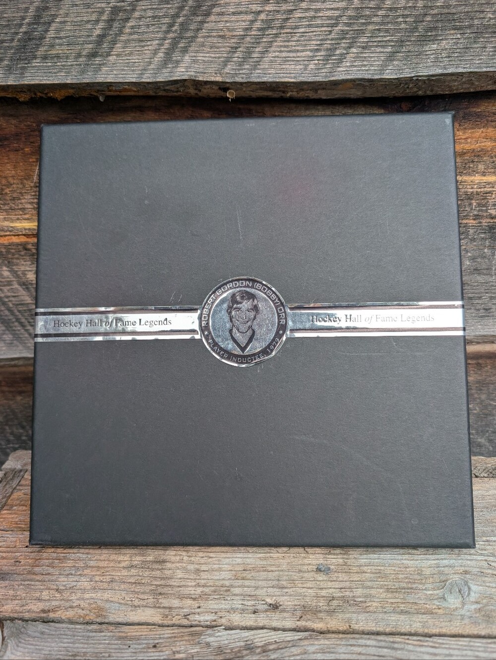 Bobby Orr Hockey Hall of Fame Legends Replica Induction Plaque New Open Box